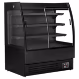 Witryna chłodnicza naścienna z drzwiami przesuwnymi - 1200 mm - 380 litrów - z oświetleniem LED & 3 półkami	