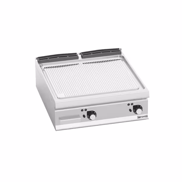 Elektrische bakplaat - 13,2kW - Geribbeld