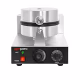 Macchina per waffel - Singola - Manuale - 1,3 kW - Forma: Cono gelato - Ø 190 mm