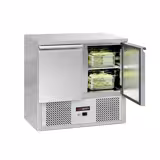 Koelwerkbank ECO - 900x700mm - 240 liter - met 2 deuren