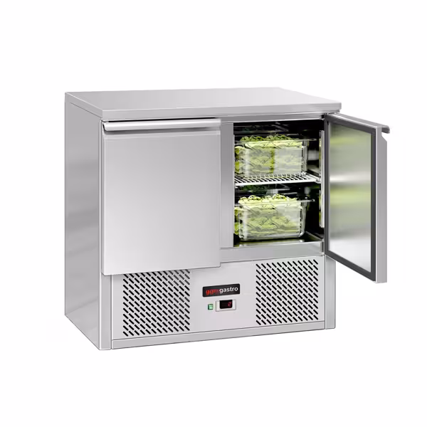 Koelwerkbank ECO - 900x700mm - 240 liter - met 2 deuren