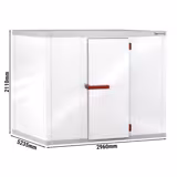 Walk-In Cold Room - 2960x5235mm - 27,71m³ (27710L)