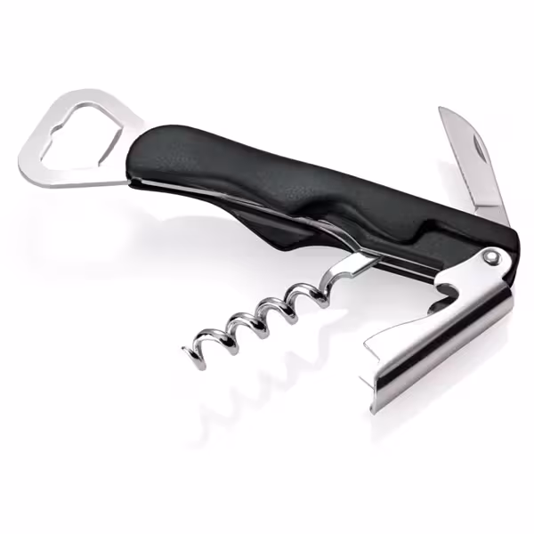 Kelnermes - Lengte:2cm - zwart