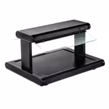 Plaque de maintien en température professionnelle avec surface en verre trempé - 919mm - 630W - avec pare-haleine en verre