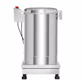 Salatschleuder - 70 Liter - 140kg/h - 550 Watt - 1400 U/min - Edelstahl - inkl. Ablassrohr