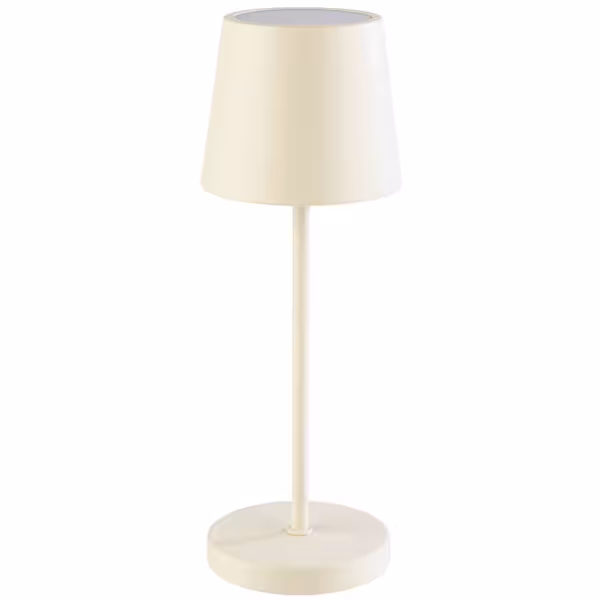 (4 stuks) Tafellamp - MERLE Micro - LED - oplaadbaar - draadloos - IP54 - dimbaar in 3 standen - Ø90mm - Whisper White