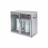 Fasskühler - 2x50 L Fässer - 1100x600mm - mit 2 Glastüren
