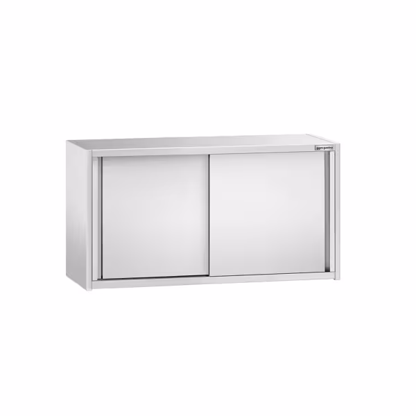 RVS wandkast PREMIUM - 1200x400x650mm - met schuifdeuren