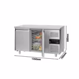 Vrieswerbank ECO  - 1360x700mm - met 2 deuren