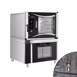 Bakkerij elektrische combisteamer - Digitaal - 5x EN 80x40 - incl. rijskast & wassysteem