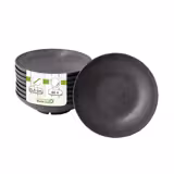 (60 szt.) Talerz głęboki - Bio-Compound - Ø 215mm - Szary