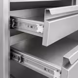 Commercial Dough Ball Storage Cabinet – 5 Drawers – 500 × 700 mm – with Upstand