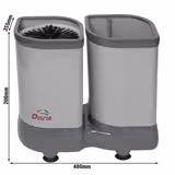 FUCHS | DELFIN® TS 2100 - Gläserspülgerät für Gläser bis 1 Liter - geschlossene Nachspülung