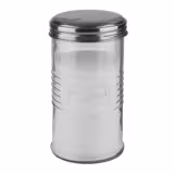(6 stuks) Suikerstrooier - Glas - 350ml - Hoogte: 140mm - met klepje