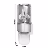 Miješalica za tijesto - 140 l / 80 kg - 2 brzine - s fiksnom posudom - miješalica s dvjema rukama - 400 V - za pizzu i kruh