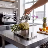 Manuel ananas kapağı - üst ve alt kapakları çıkarır