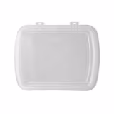 (60 pz) Coperchio riutilizzabile in PP - 245x200mm - Trasparente - compatibile con Vaschetta 245x200mm