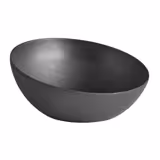 (6 szt.) Miska bufetowa okrągła - FROSTFIRE - Aluminium - 3l - Ø 325mm - Czarny