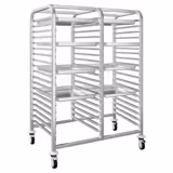 Échelle pâtissière en acier inoxydable - 600x400mm - 30 niveaux