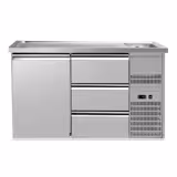 Banco Spillatura Birra - 1550x700mm - 1 Porta & 3 Cassetti
