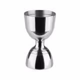 (6 stycken) Jigger – Rostfritt stål – 30 cl & 60 cl – med markeringar 10 cl/15 cl/20 cl & 40 cl