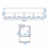 Flessenkoeler - Rvs - 415L