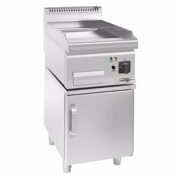 Elektrikli Pleyt Izgara  -  3,6 kW  Pürüzsüz - 1 Kapılı Alt Stand dahil