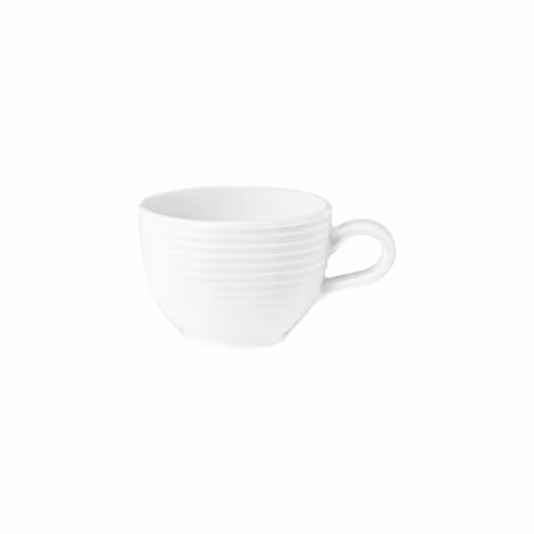 (6 stuks) SELTMANN WEIDEN | Mocca kop Tulp - 0,09 liter - Wit