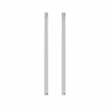 Ruostumattomat teräskiskot - 533x15x20 mm - yhteensopiva KSH600, TSH600, KSH1200, TSH1200 - korkea kantavuus, helppo asennus
