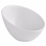 (6 pcs) Dipping Pot - ZEN - Melamine - 80ml - round - Ø100mm - White