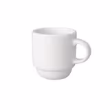 (12 bucăți) Mammoet Coffee Cup - 14 cl - Alb