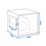 Airbox Ventilatorbox - 5000 m³/uur - 230V