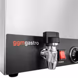 Elektrische pastakoker - 25 liter - 3,20kW - met aftapkraan - incl. 3 manden - tafelmodel