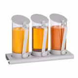WMF | Commercial Buffet Cereal & Juice Dispenser Set – Dishwasher Safe - Grey