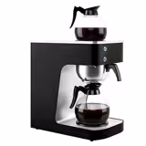 Commercial Filter Coffee Machine - 1.8L - 2.0 kW - with manual fill & 2 hot plates - incl. 2 glass jugs