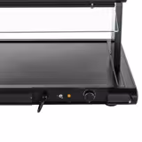 Piastra scaldavivande - 1,26kW - con copertura parafiato in vetro