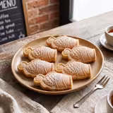 Piastre per macchina per tartelette TMOPH - Forma: 4x pesce taiyaki aperto