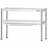 Mostek grzewczy PREMIUM - na podczerwień z promiennikiem ceramicznym - 1000x370mm - 700W - 1 podgrzewany poziom, 1 półka - regulowana wysokość