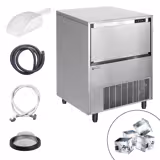 Fabbricatore di ghiaccio - cubetto pieno - 155kg/24h