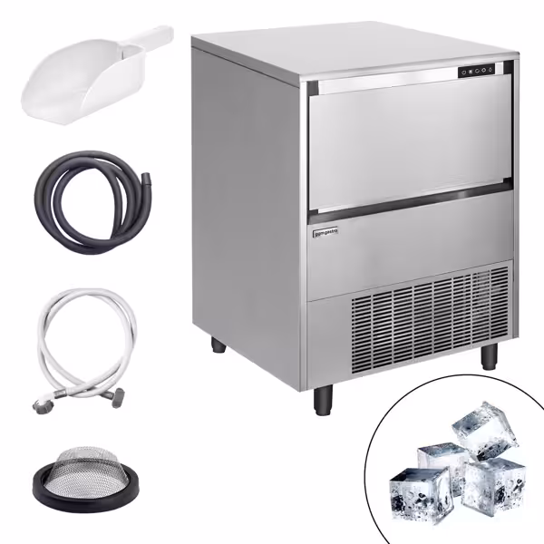 IJsblokjesmachine - kubus (volle blokjes) - 155 kg/24 h