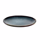 (12 Stück) ECCENTRIC - Teller - flach - Ø 280mm - Petrol Blau