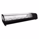 Вітрина для топінгів PREMIUM - 1395x400 мм - 6x GN 1/3