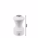 (6 stuks) PEUGEOT | BISTRO - Zoutvaatje - Hout - Wit mat - Hoogte: 90mm