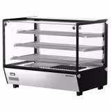 Vetrina calda da banco per rosticceria - 880mm - 1,5 kW - con 3 ripiani