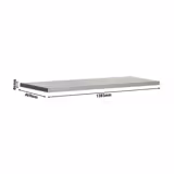 Ripiano per ERP145 - Acciaio inox - 1400x500mm