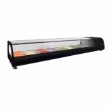 Vitrină frigorifică pentru tapas PREMIUM - 1750x400 mm - 8x GN 1/3