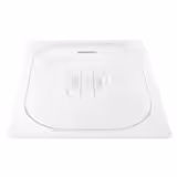 (6 adet) Polikarbon GN Kapak GN 1/2 - Şeffaf - 325x265x26mm