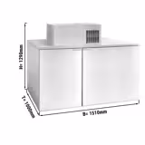 Frigo Fusti con gruppo motore - 6x50L - 1510x1000mm