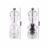 (12 peças) PEUGEOT | NANCY - Saleiro e pimenteiro - Acrílico - Altura: 180mm