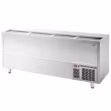 Coffre à boissons réfrigéré - Acier inoxydable - 620L - à couvercles coulissants